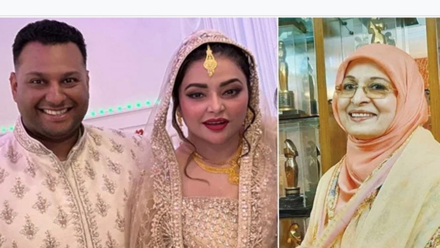 কিংবদন্তি অভিনেত্রী শাবানার ছেলে বিয়ে করেছেন, পাত্রী কে?