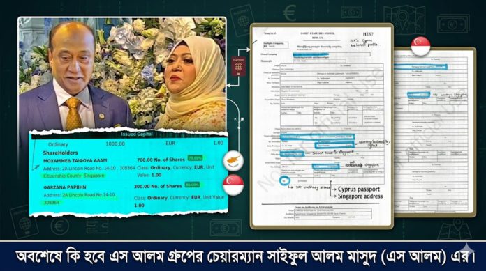 অবশেষে কি হবে এস আলম গ্রুপের চেয়ারম্যান সাইফুল আলম মাসুদ (এস আলম) এর ।